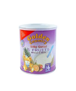 Golden Country Baby Cereal 5 Fruits Whet & Milk Wholesalers UK